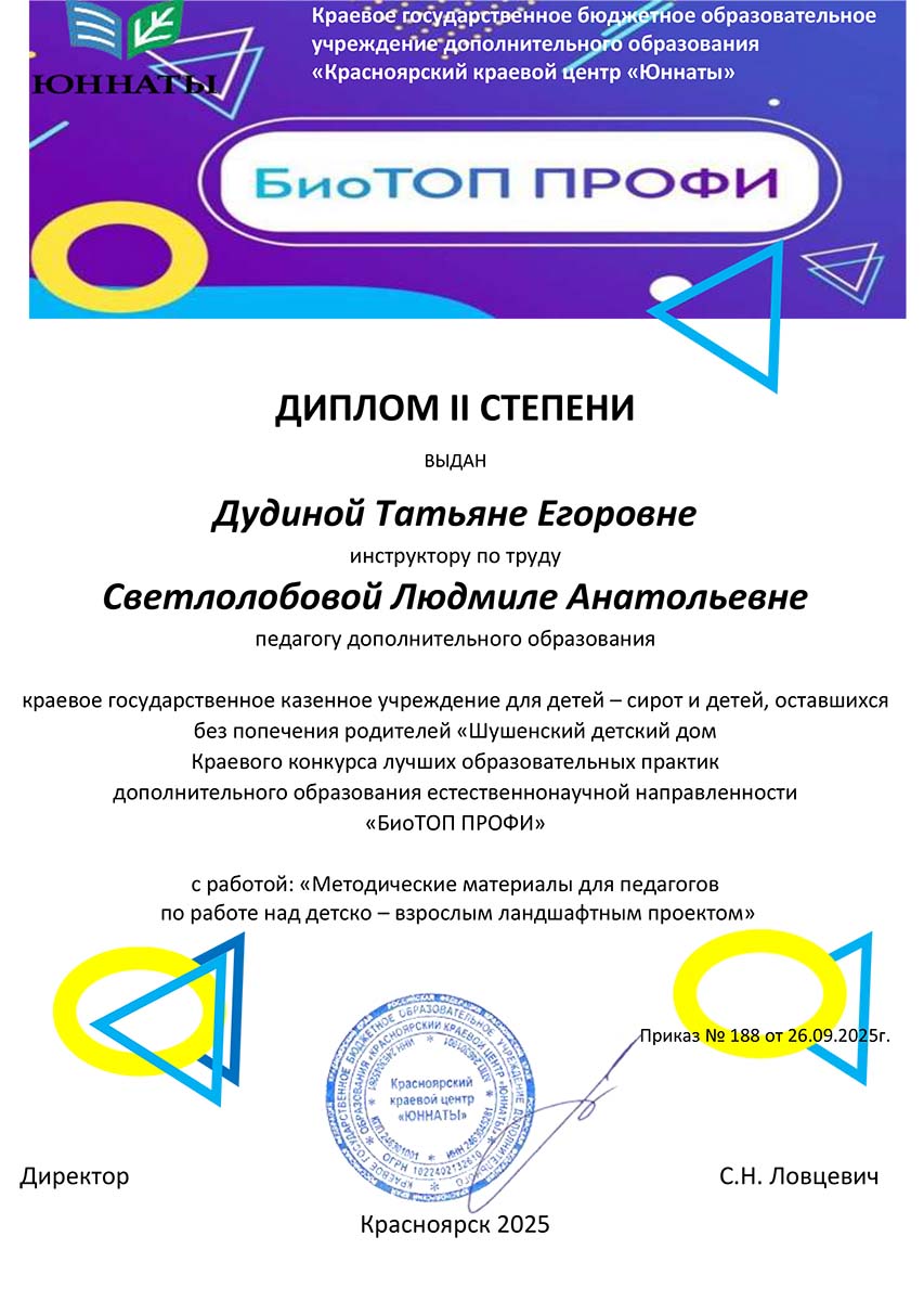 Дудина Татьяна Егоровна, Светлолобова Людмила Анатольевна