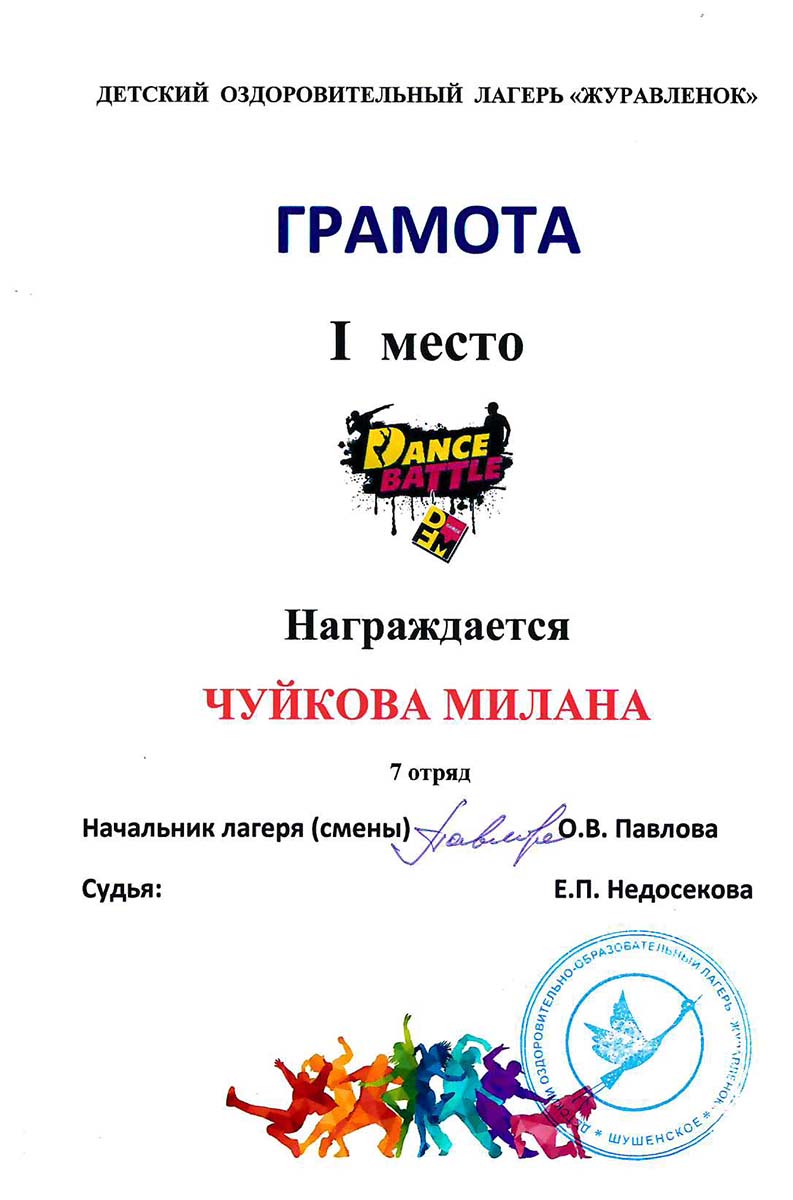 Чуйкова Милана